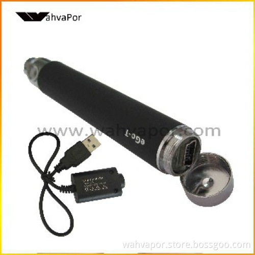 2014 high quality electronic cigarette ego t usb battery from wahvapor